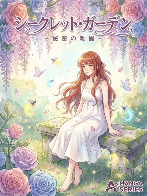 羞羞漫画 - 新作漫画《秘密花园》封面